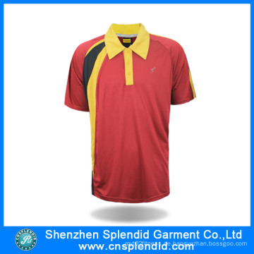 Männer Dry Fit Sport Polo Shirt Bekleidung Hersteller China